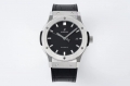 Classic Fusion 42mm APSF 1:1 Best Edition Black Dial on Black Gummy Strap A1110