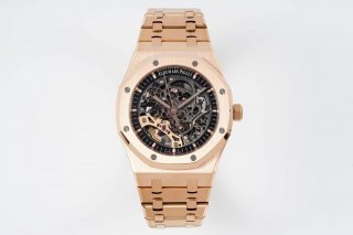 Royal Oak 41mm Openworked 15407 RG APSF 1:1 Best Edition on RG Bracelet A3132