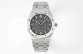 Royal Oak 41mm 15500 SS APSF 1:1 Best Edition Gray Textured Dial on SS Bracelet A4302 Super Clone