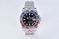 GMT-Master II 126710 BLRO Red/Blue Ceramic 904L Steel Clean Factory Best Edition on Jubilee Bracelet DD3285 CHS