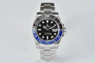 GMT-Master II 126710 BLNR Black/Blue Ceramic 904L Steel Clean Factory Best Edition on Oyster Bracelet VR3186 CHS