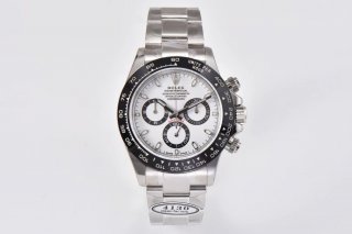 Daytona 116500 Clean Factory 1:1 Best Edition 904L SS Case and Bracelet White Dial SA4130