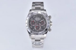 Daytona 116509 Clean Factory 1:1 Best Edition 904L SS Case Gray Dial on SS Oyster Bracelet A4130