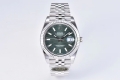 DateJust 41 126334 Clean 1:1 Best Edition 904L Steel Mint Green Dial on Jubilee Bracelet VR3235