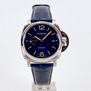 PAM927 Luminor Due VSF Best Edition Blue Dial on Blue Leather Strap AXXXIV