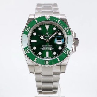 Submariner 116610 LV Green Ceramic 904L Steel VSF 1:1 Best Edition VS3135