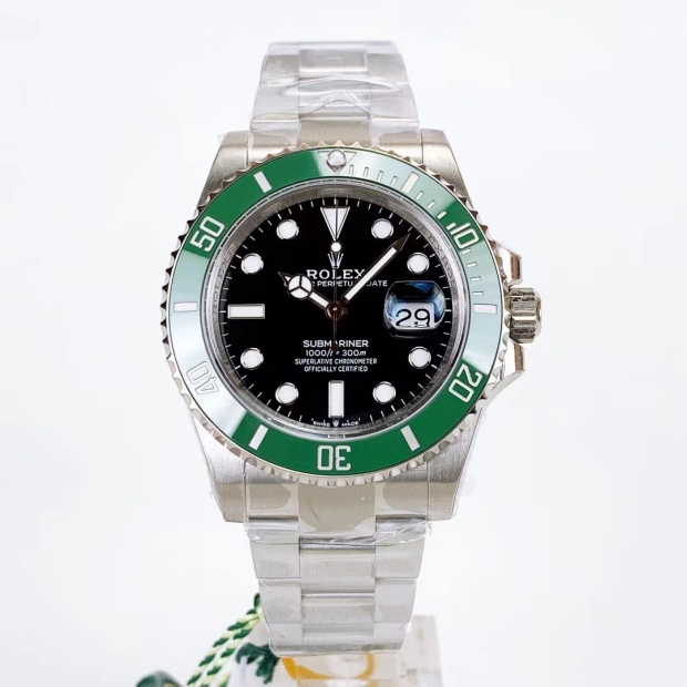 Submariner 41mm 126610 LV Kermit 904L Steel VSF 1:1 Best Edition VS3235