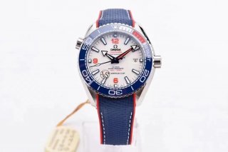 Planet Ocean America's Cup SS VSF 1:1 Best Edition White Dial on Blue Nylon Strap A8900 Super Clone