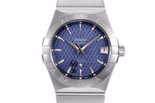 Constellation 38mm SS VSF 1:1 Best Edition Blue Textured Dial on SS Bracelet A8500 Super Clone