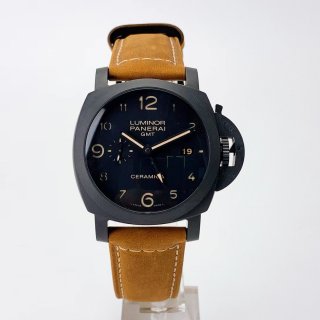 PAM441 O Real Ceramic VSF 1:1 Best Edition on Brown Asso Strap P.9001 Super Clone V2