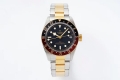 Black Bay GMT S&G Black/Brown Bezel ZF 1:1 Best Edition on SS/YG Bracelet A2836